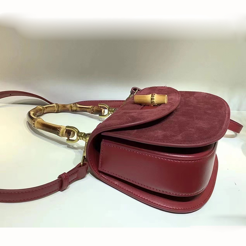 Suede Leather Satchel Bag Womens Crossbody Bag LH3450_5 Colors