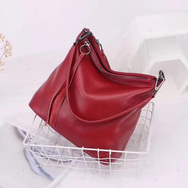 Tassels Real Leather Tote Crossbody Bag LH2907_5 Colors