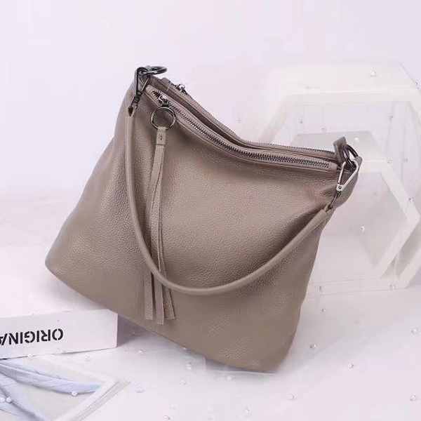 Tassels Real Leather Tote Crossbody Bag LH2907_5 Colors