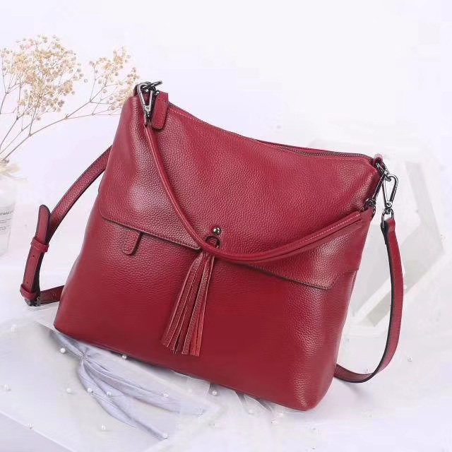 Tassels Womens Leather Crossbody Tote Bag LH2914_6 Colors