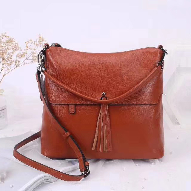 Tassels Womens Leather Crossbody Tote Bag LH2914_6 Colors