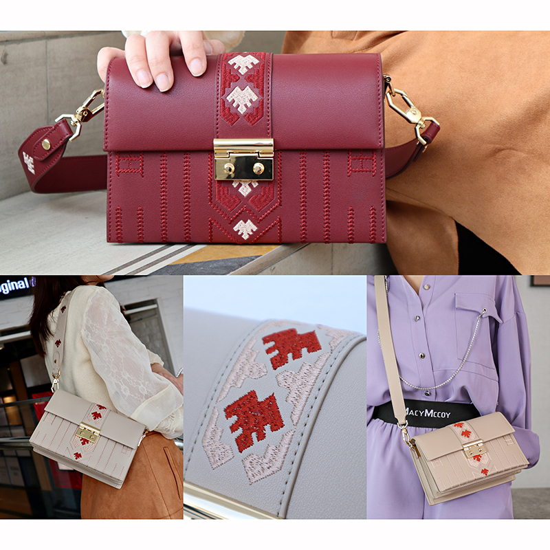 Trendy Leather Satchel Bag Ladies Purse LH3184_3 Colors