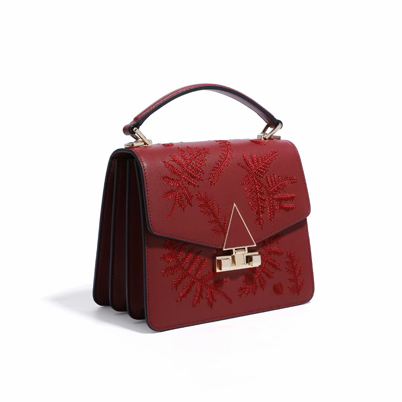 Typical Leather Crossbody Handbags Leather Satchel LH3590_3 Colors