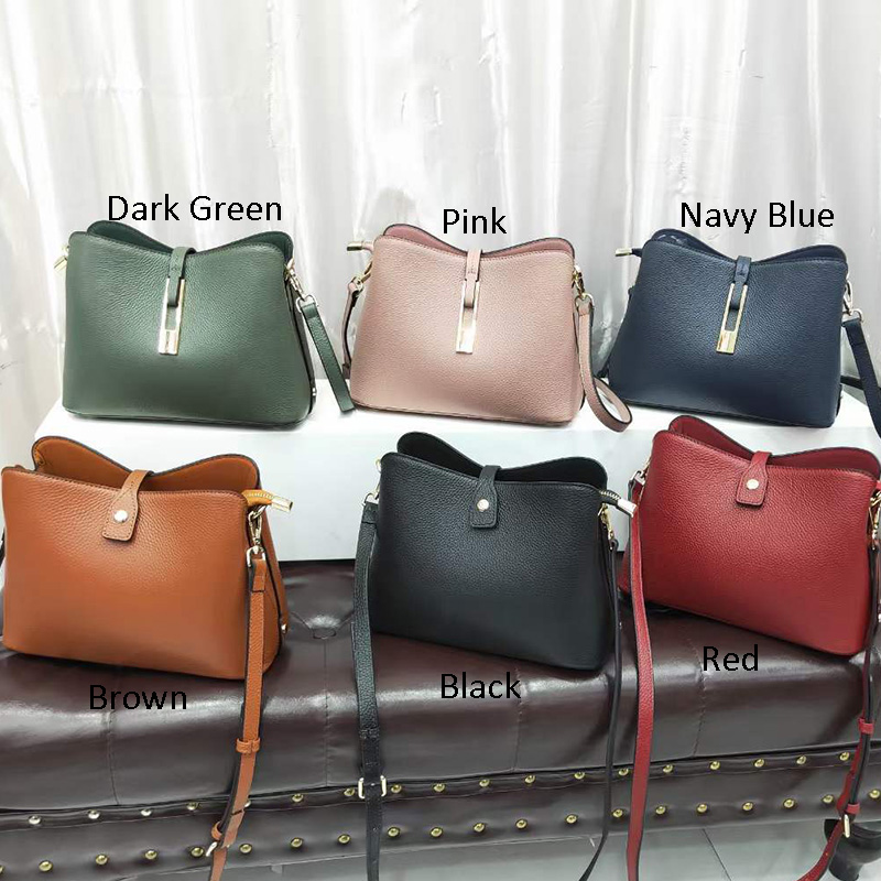 Typical Real Leather Crossbody Bag LH3100_4 Colors