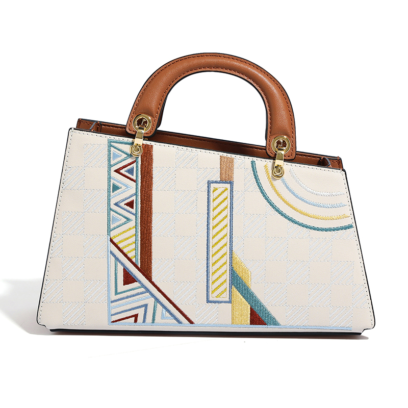 Typical Shape Women Leather Purese Tote Handbag LH3464_3 Colors
