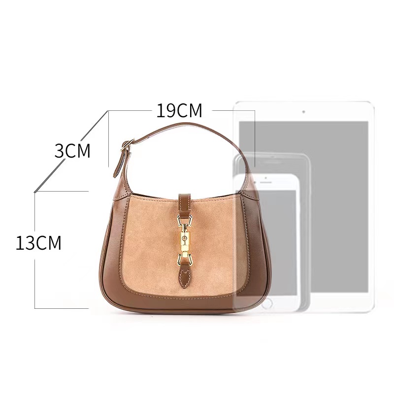 Typical Women Suede Leather Hobo Slouchy Bag H3226L