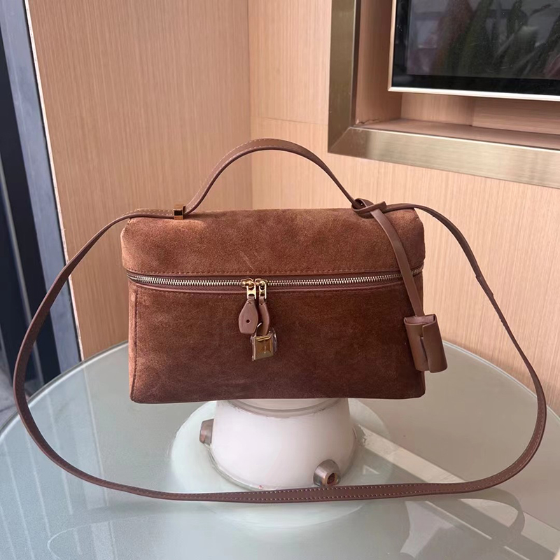 Typical Womens Suede Leather Satchel Bag LH3606_2 Colors