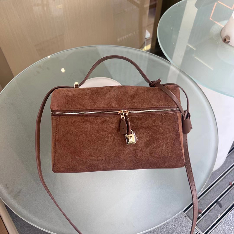 Typical Womens Suede Leather Satchel Bag LH3606_2 Colors