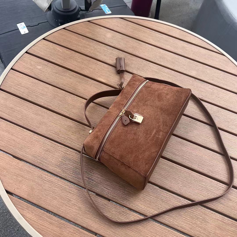 Typical Womens Suede Leather Satchel Bag LH3606_2 Colors
