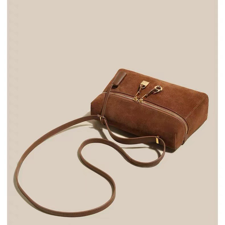 Typical Womens Suede Leather Satchel Bag LH3606_2 Colors