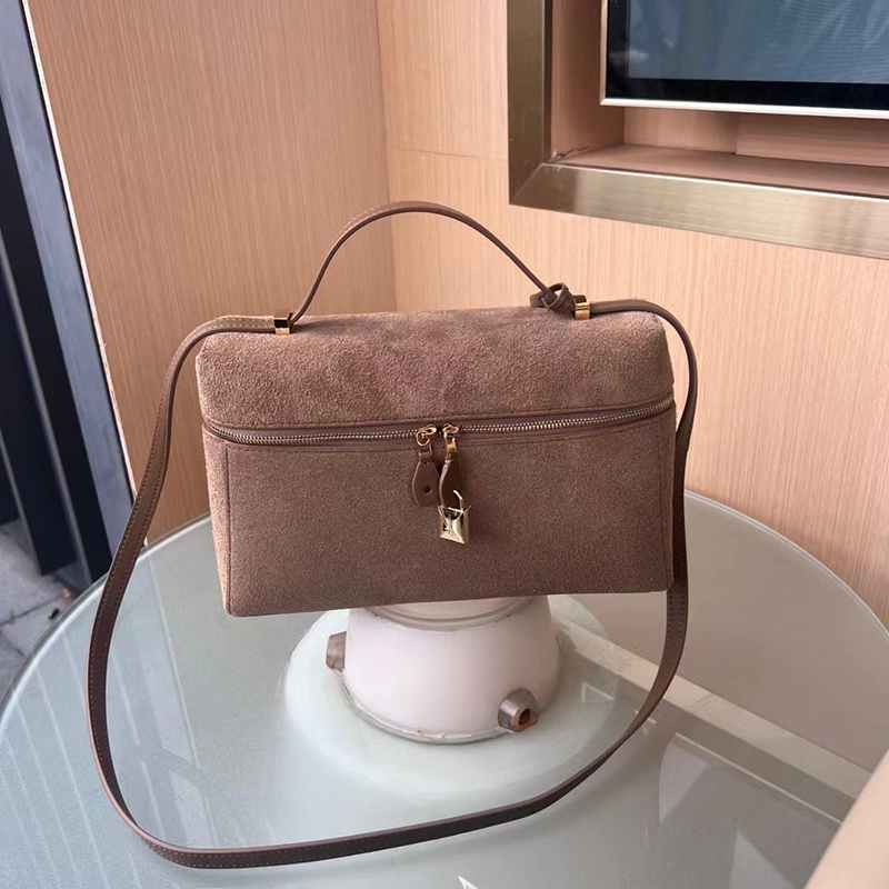 Typical Womens Suede Leather Satchel Bag LH3606_2 Colors