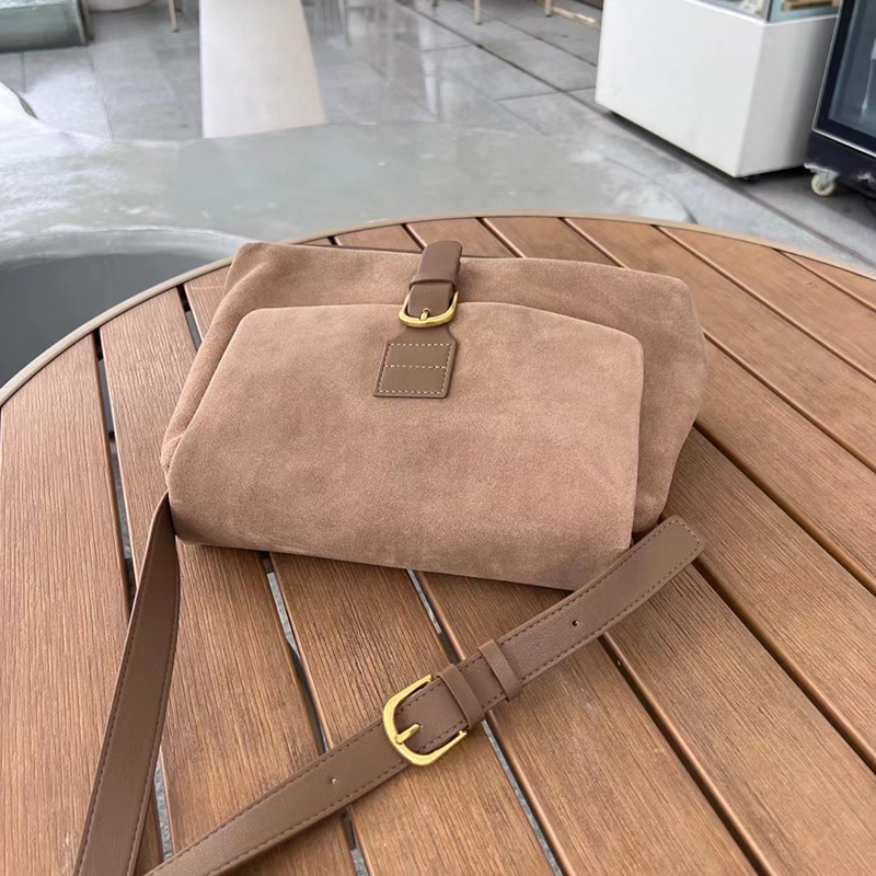 Vintage Womens Suede Leather Satchel Bag LH3604_2 Colors