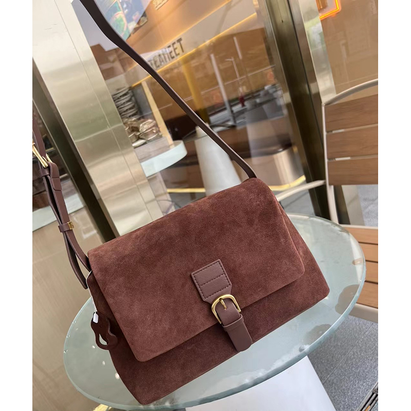 Vintage Womens Suede Leather Satchel Bag LH3604_2 Colors
