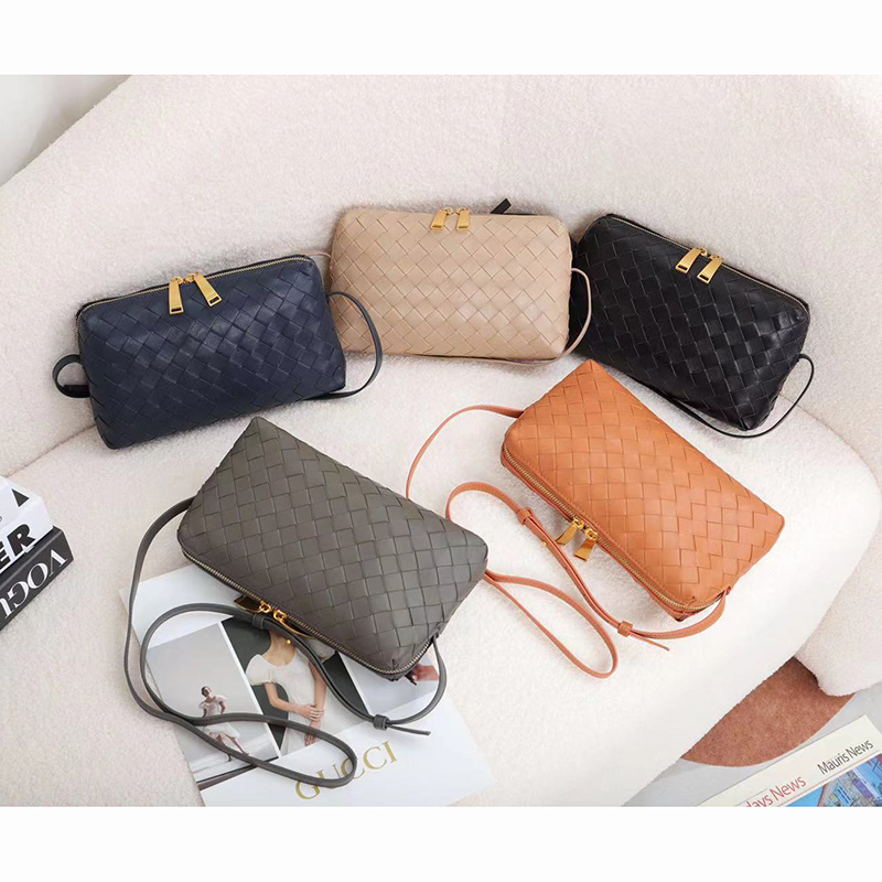 Women Crossbody Bag Woven Purse Handbag LH3178_5 Colors