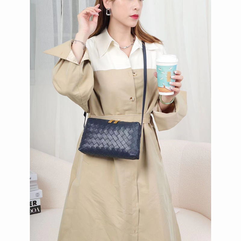 Women Crossbody Bag Woven Purse Handbag LH3178_5 Colors