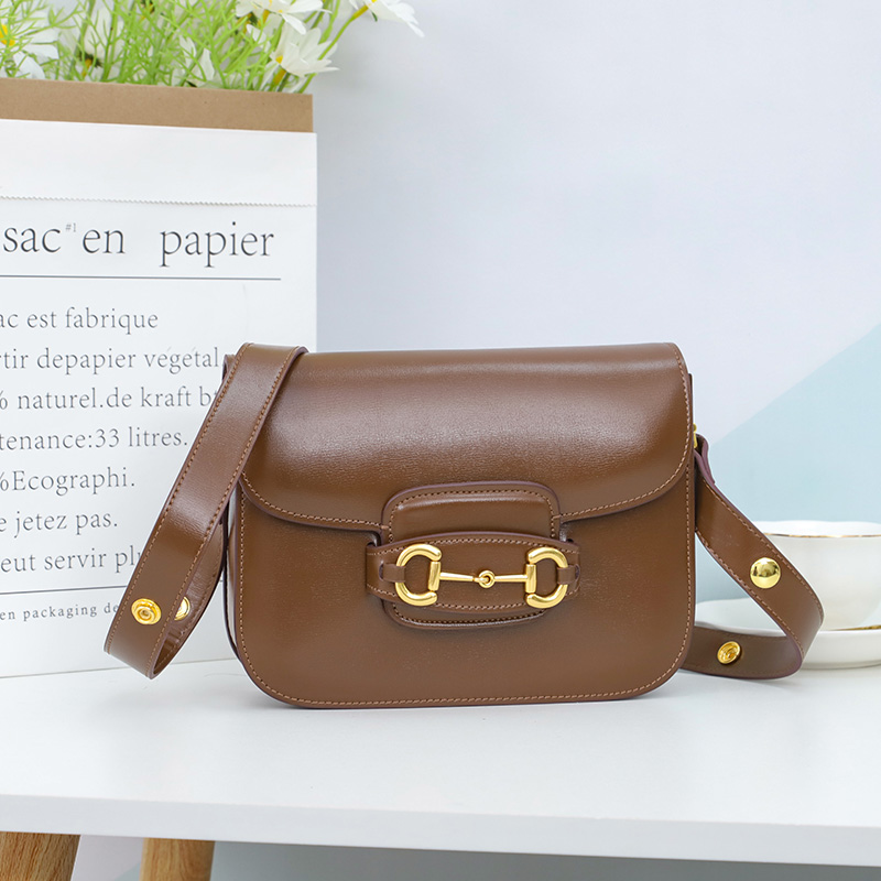 Women Genuine Leather Crossbody Bag Leather Purse LH3516_3 Colors