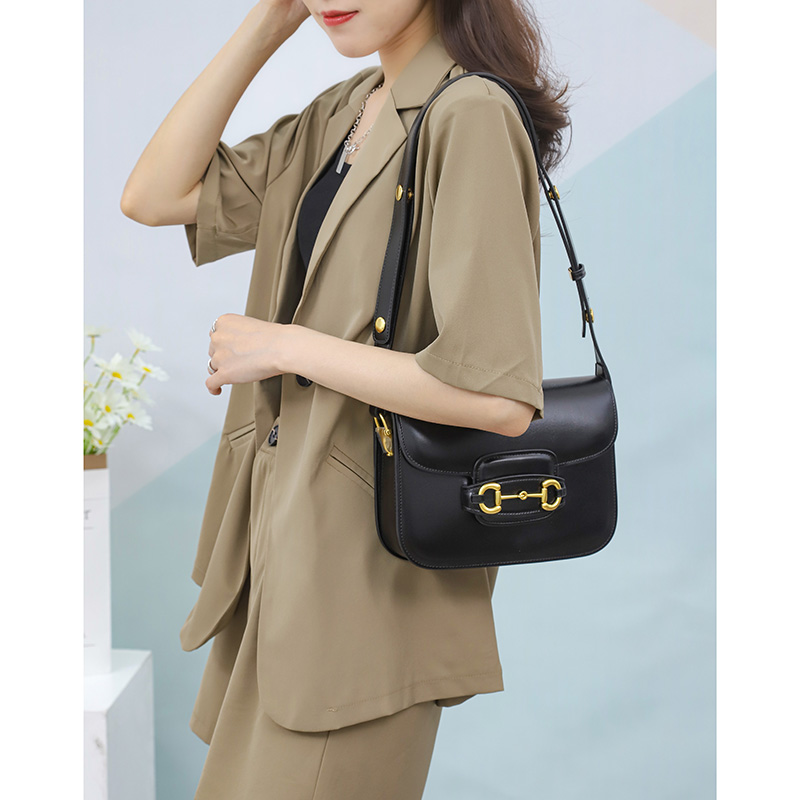 Women Genuine Leather Crossbody Bag Leather Purse LH3516_3 Colors