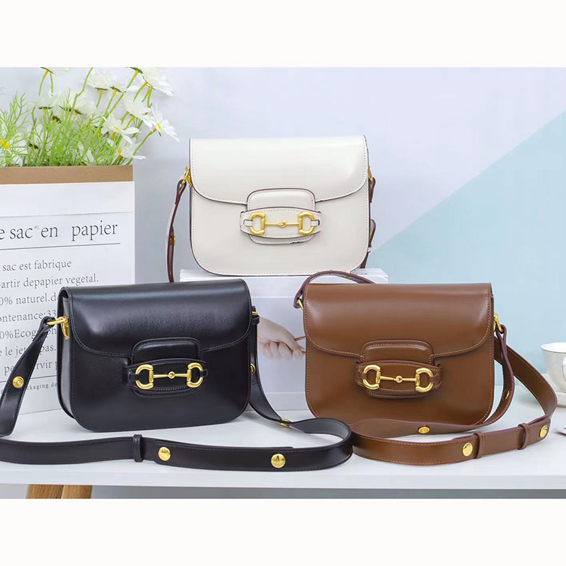 Women Genuine Leather Crossbody Bag Leather Purse LH3516_3 Colors