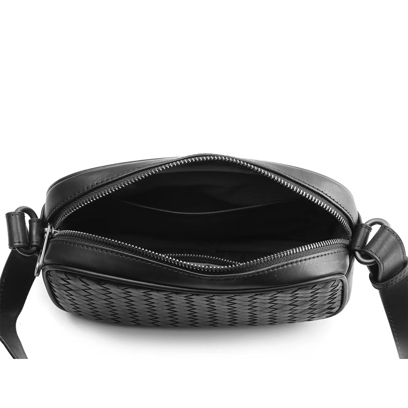 Woven Sheepskin Leather Crossbody Bag LH2892