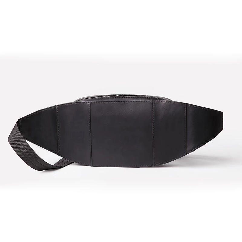Woven Sheepskin Leather Waist Bag LH2890