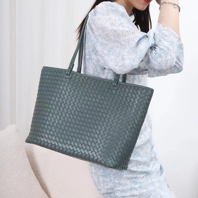 Woven Sheepskin Organizer Bag Ladies Shoulder Bag LH3377_3 Colors