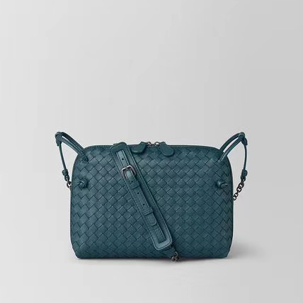 Woven Sheepskin Real Leather Crossbody Bag LH2771_6 Colors