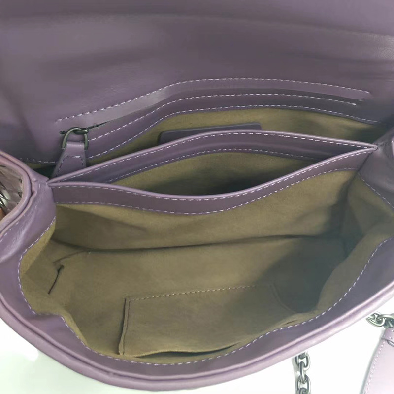 Woven Sheepskin leather Crossbody Bag LH2816_4 Colors