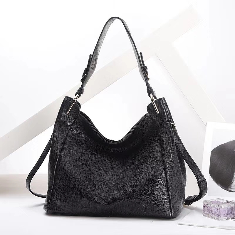 Ladies Large Soft Genuine Leather Hobo Bag LH2910_5 Colors