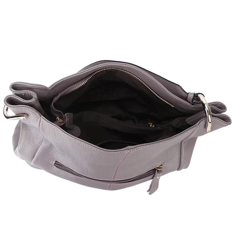 Ladies Large Soft Genuine Leather Hobo Bag LH2910_5 Colors