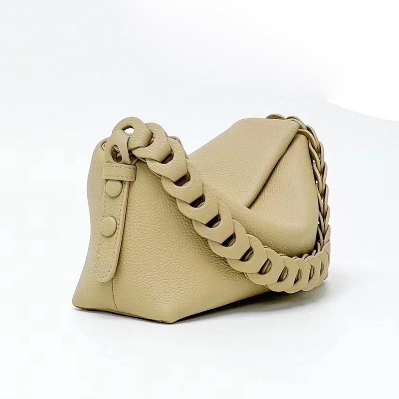 Pebbled Leather Hobo Bag Ladies Slouchy Purse LH3413_4 Colors