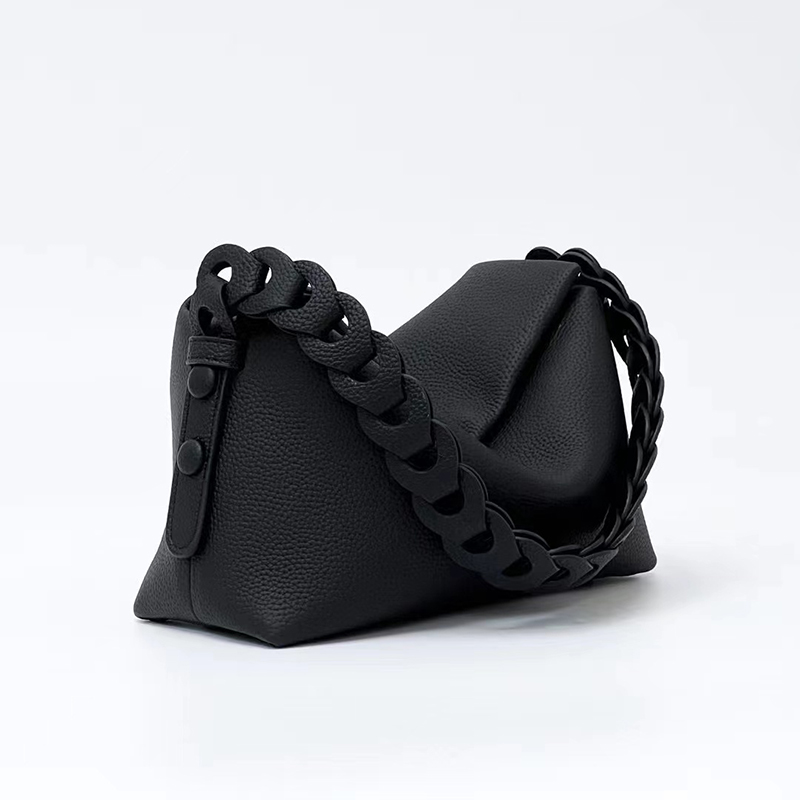 Pebbled Leather Hobo Bag Ladies Slouchy Purse LH3413_4 Colors