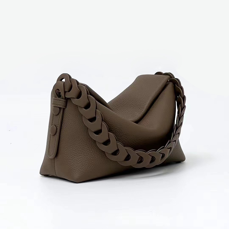 Pebbled Leather Hobo Bag Ladies Slouchy Purse LH3413_4 Colors