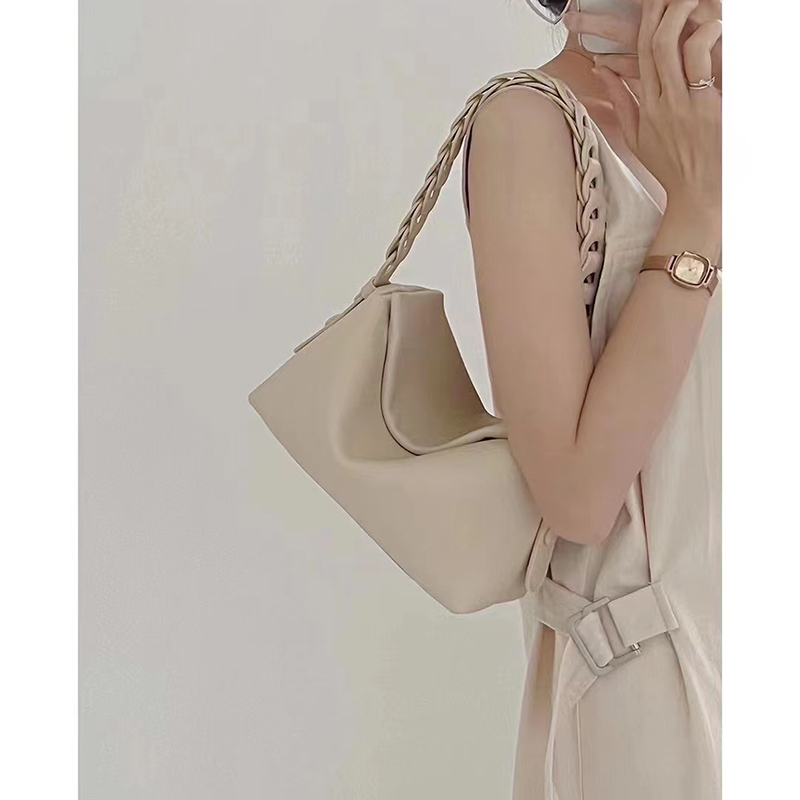 Pebbled Leather Hobo Bag Ladies Slouchy Purse LH3413_4 Colors