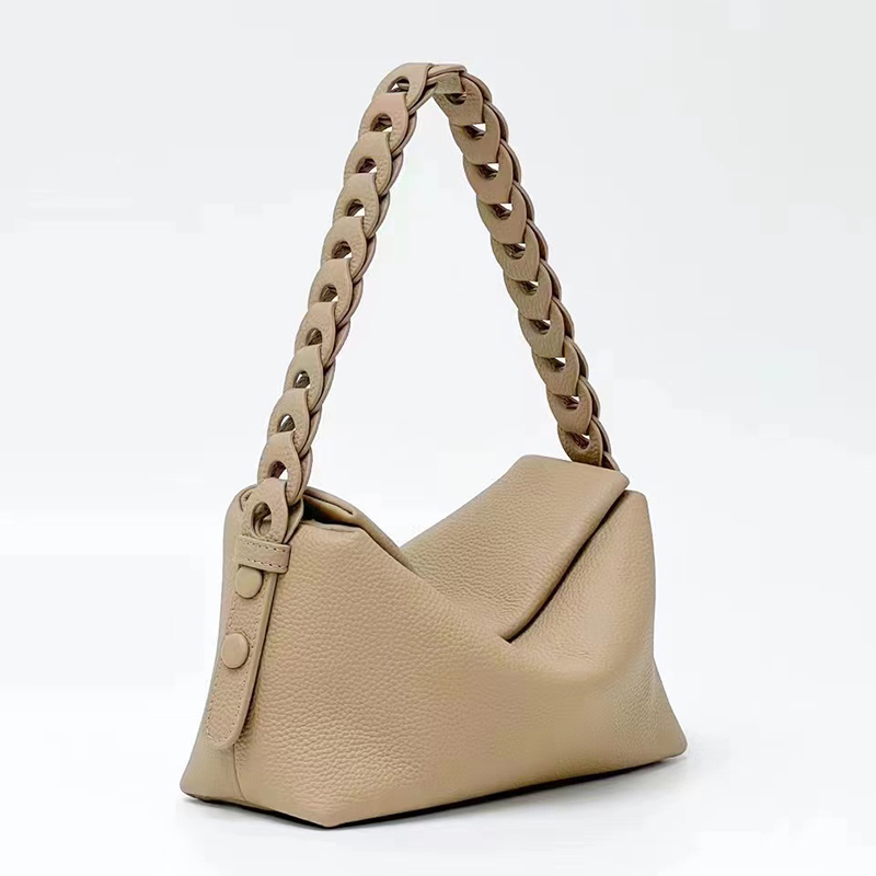 Pebbled Leather Hobo Bag Ladies Slouchy Purse LH3413_4 Colors