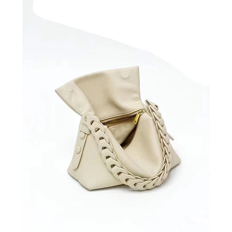 Pebbled Leather Hobo Bag Ladies Slouchy Purse LH3413_4 Colors
