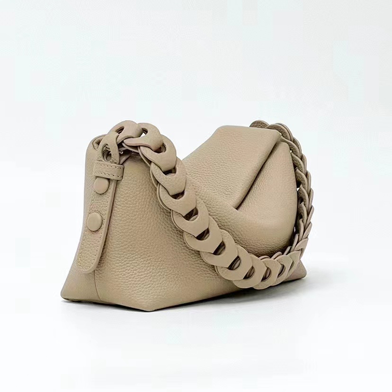 Pebbled Leather Hobo Bag Ladies Slouchy Purse LH3413_4 Colors