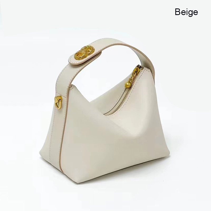 Real Leather Hobo Bag Womens Slouchy Purse LH3409_3 Colors