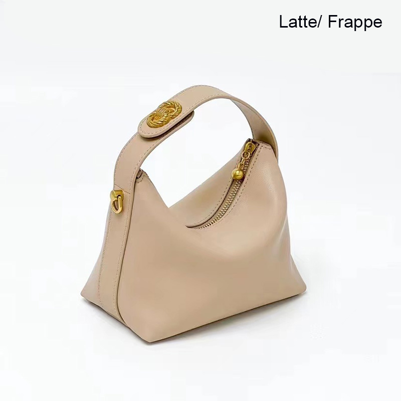 Real Leather Hobo Bag Womens Slouchy Purse LH3409_3 Colors