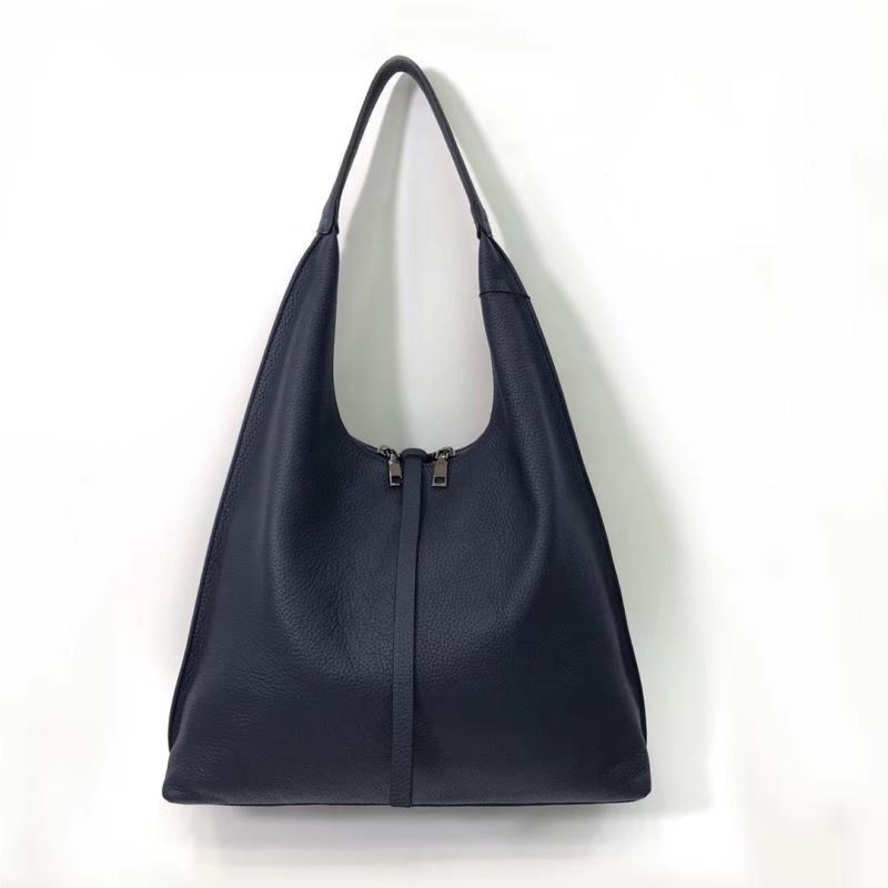 Soft Genuine Leather Hobo Slouchy Bag LH2799_4 Colors