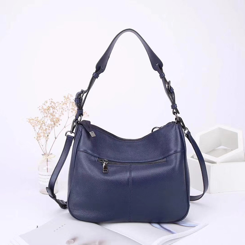 Soft Women Leather Hobo Handbag LH2916_6 Colors