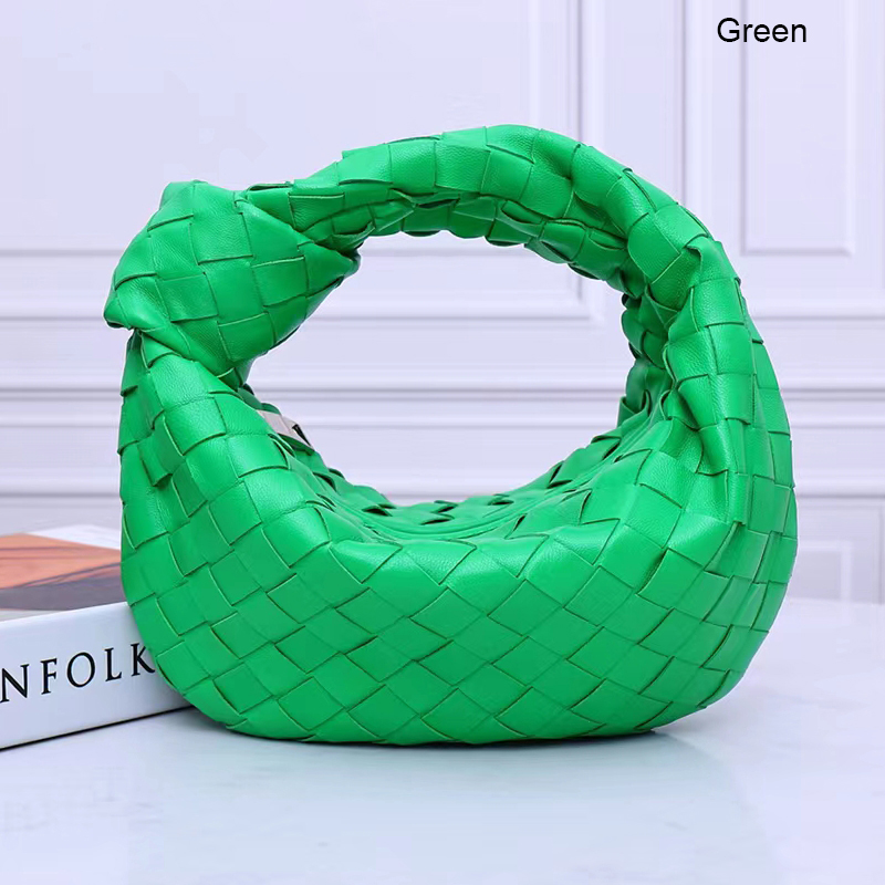 Woven Sheepskin Leather Hobo Bag LH3267_4 Colors