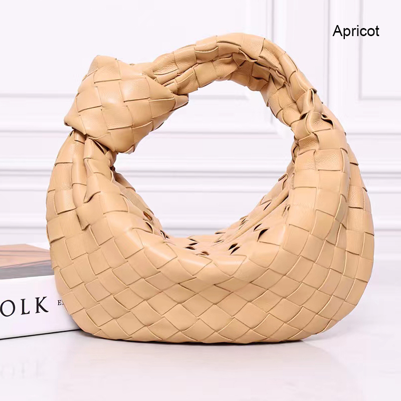 Woven Sheepskin Leather Hobo Bag LH3267_4 Colors