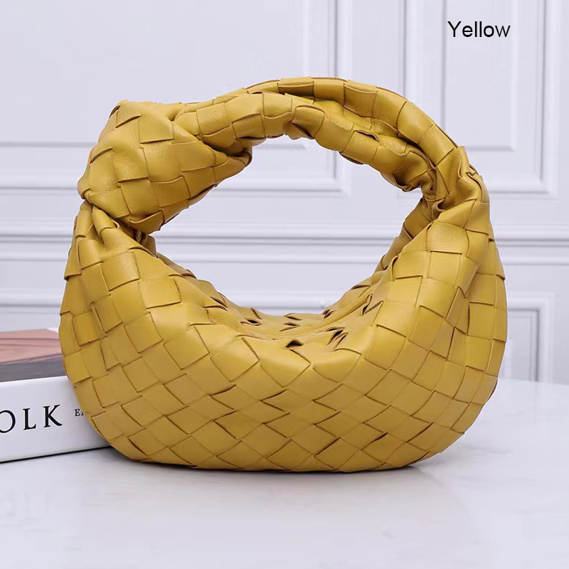 Woven Sheepskin Leather Hobo Bag LH3267_4 Colors