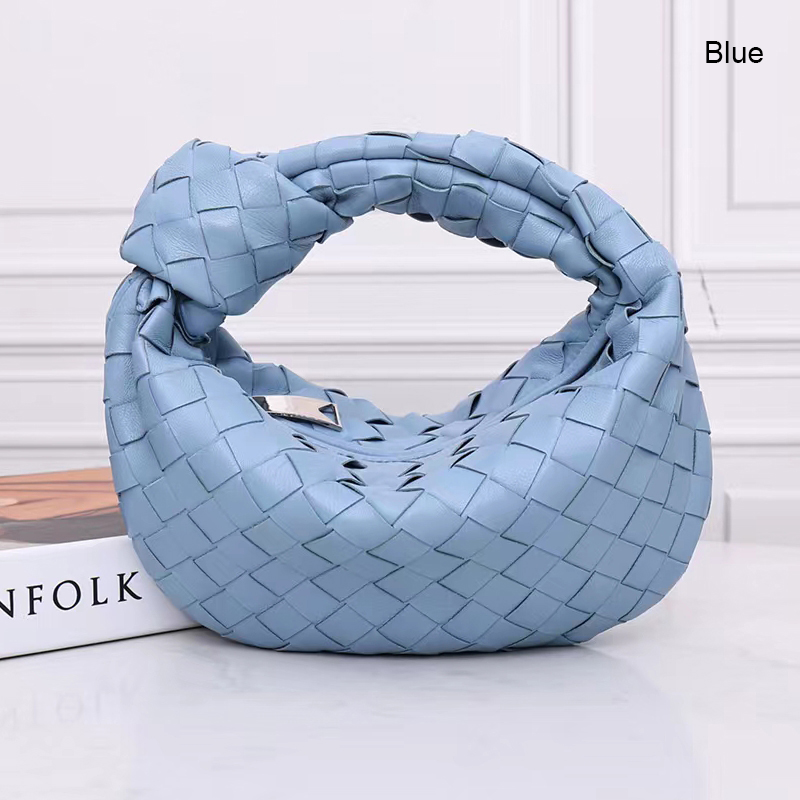 Woven Sheepskin Leather Hobo Bag LH3267_4 Colors