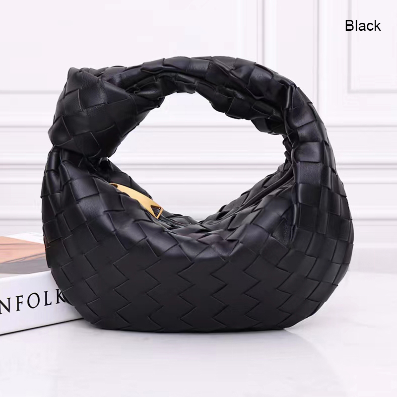 Woven Sheepskin Leather Hobo Bag LH3267_4 Colors