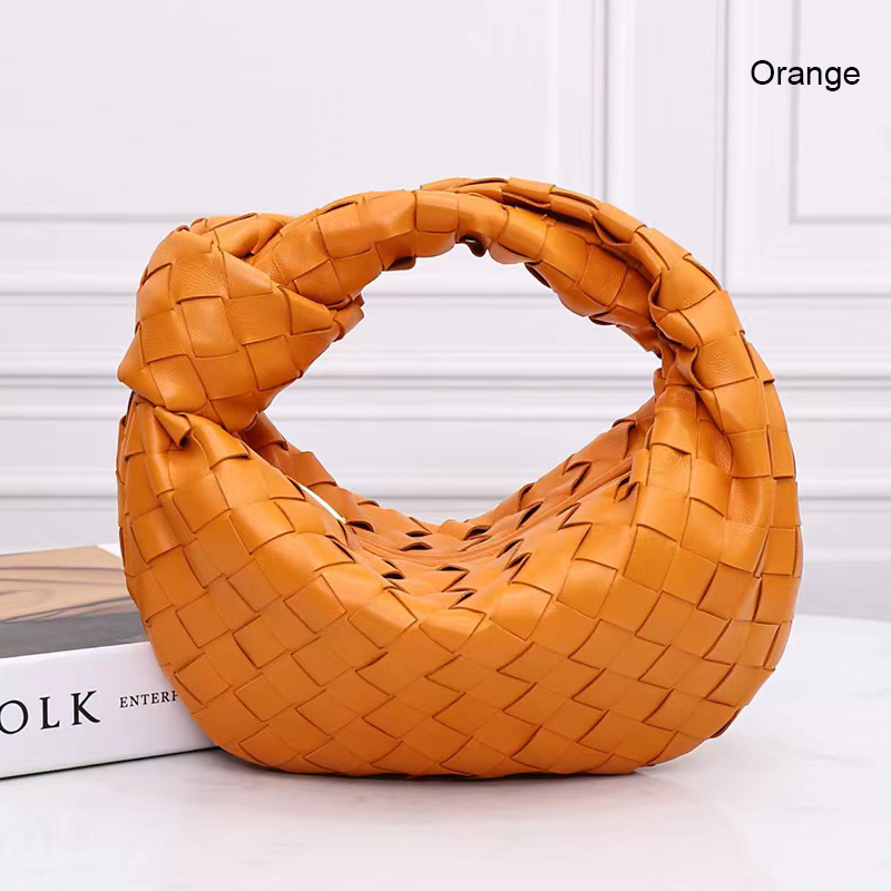 Woven Sheepskin Leather Hobo Bag LH3267_4 Colors