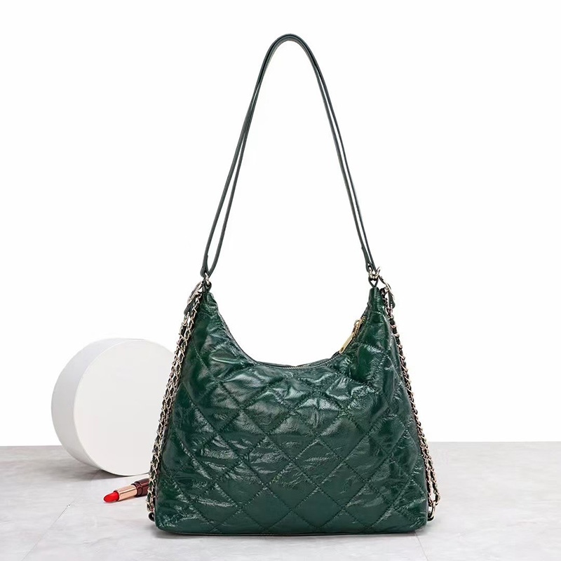 Casual Cowhide Leather Bag Women Shoulder Bags LH3667_4 Colors