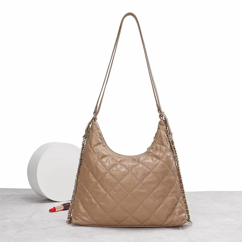 Casual Cowhide Leather Bag Women Shoulder Bags LH3667_4 Colors