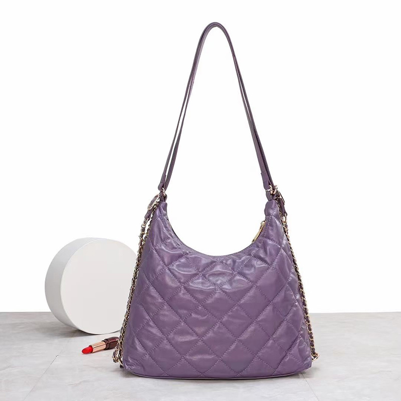Casual Cowhide Leather Bag Women Shoulder Bags LH3667_4 Colors