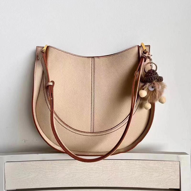 Casual Leather Hobo Bag Shoulder Bag for Women LH3418_4 Colors